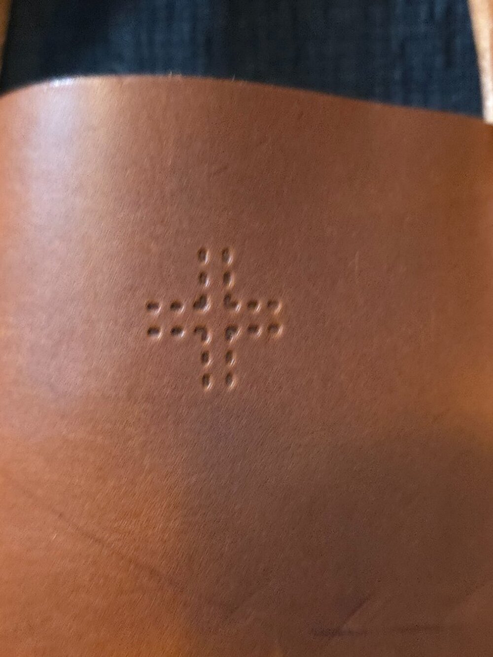 WP Standard Mini Brown Leather Tote - Picture 3 of 10